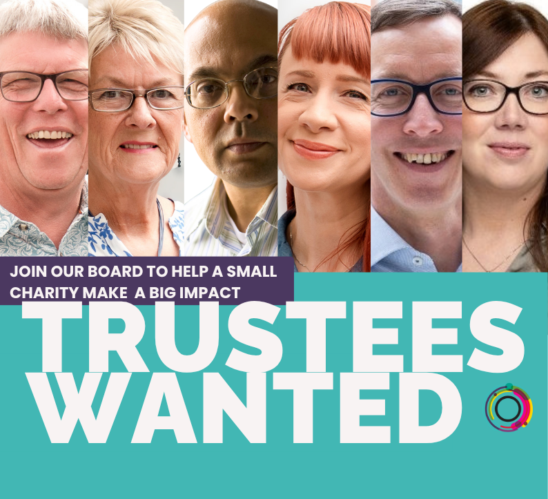 New Trustees Advert image of faces side by side